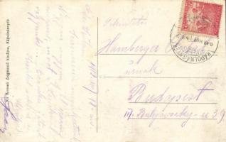 Kápolnásnyék, Fő út, Wesseli Zsigmond üzlete; saját kiadása