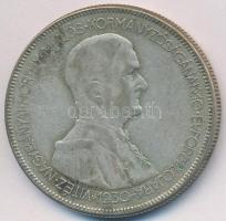 1930. 5P Ag "Horthy jobbra" T:3
Adamo P8