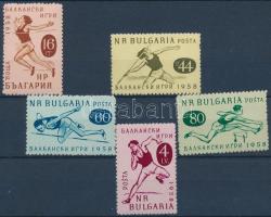 Balkan Sport Games set, Balkáni sportjátékok sor