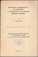 Jaskó Sándor: Morfológiai megfigyelések és problémák a Göör-Tornai karsztvidék délkeleti részében. Bp., 1933.