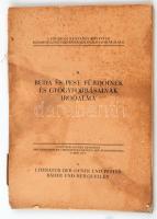 Kelényi B. Ottó: (összeáll.): Buda és Pest fürdőinek és gyógyforrásainak irodalma. Budapest, [1933.] Szfőv. Háziny. 83 p. Kiadói papírborítóban (sérült gerinccel)