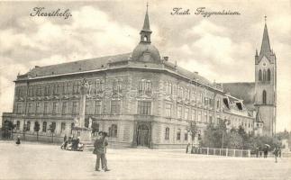 Keszthely, Katolikus Főgimnázium; kiadja Sujánszky József