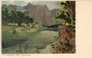 Pipurger-See, Ottmar Zieher, No. 1299. litho