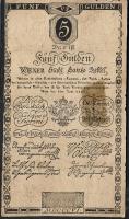 Ausztria 1806. 5G "Banco Zettel" T:IV