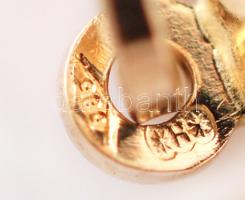 Arany medál: elefánt, Au., 1,1 gr,14K, jelzett/Gold medal: 
elephant, Au, 1,1gr, marked