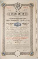 Ausztria 1912. Oest. Credit-Instituts kötvénye 10.000K-ról