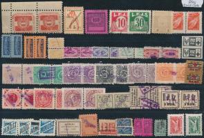 65 db főleg tagdíj bélyeg