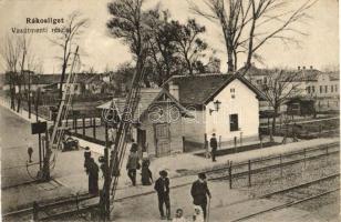 Budapest XVII. Rákosliget, Vasút menti rész (apró szakadás / minor tear)