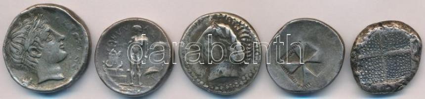 ~1800. 4db klf ókori érme galvanó múzeumi másolata T:2