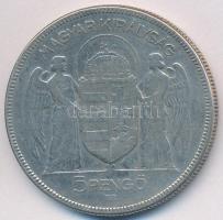 1930. 5P Ag "Horthy jobbra" T:3 Adamo P8