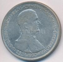 1930. 5P Ag "Horthy jobbra" T:3
Adamo P8