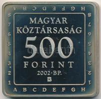 2002. 500Ft "Kempelen Farkas Sakkautomatája" T:PP Adamo EM181