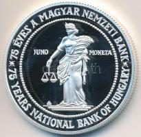 1999. 75Ft Ag "75 éves az MNB" T:PP