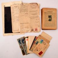 Vegyes okmányok(levelek, születési anyakönyvi kivonat, marhalevél, végzés, stb.) a 20. századból