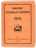 Magyar földrajzi évkönyv az 1929. évre. Szerk.: Teleki Pál, Karl János, Kéz Andor. Bp., 1929. /Teleki Samu gróf/, 253 l, 1 lev, 1 kih. térkép