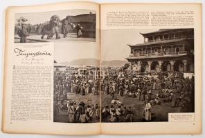 1927-28 Die Koralle, 3 száma, tudomány és élővilág,  fényképekkel illusztrált kiadvány