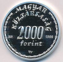 1998. 2000Ft Ag "Eötvös Lóránd" T:PP