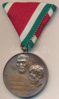 1976. "A Magyar Forradalom évfordulójára - Nagy Imre, Maléter Pál / In honour to the Hungarian Revolution Oktober 23. 1956" Br érem mellszalagon (37mm) T:2