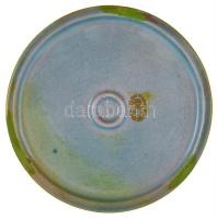 1984. "Magyarország - Franciaország Bélyegkiállítás - Budapest 1984" eozin mázas Zsolnay p...