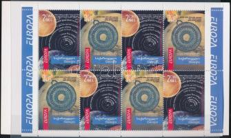 Europa CEPT Astronomy stamp-booklet, Europa CEPT csillagászat bélyegfüzet