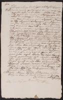 1799 Nyáry Mihálynak Szentiványi Miklós özvegye, Jánoky Rozália ellen indított perének iratanyaga, a...