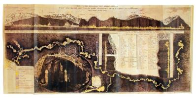 Az Aggteleki barlangnak talp és hosszában való áltavágása rajzolatja,az 1829-i évi kiadás reprintje!  46x97cm