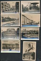 1956 Likitra Dreseden: drezdai város fotók, 9db, 6x9cm/ Likitra Dreseden 1956: Dresden city photos, 9pz, 6x9cm