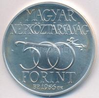 1986. 500Ft Ag "Budavár visszavétele 1686" T:BU Adamo EM97