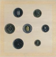 2008. 1Ft-100Ft 7klf db + Mátyás denár Ag fantáziaverete "Reneszánsz emlékév" dísztokos sz...