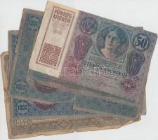 33db-os vegyes korona bankjegy tétel T:vegyes