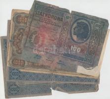33db-os vegyes korona bankjegy tétel T:vegyes