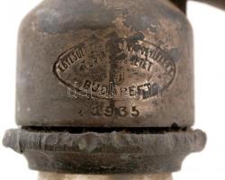 "Dreher-Haagenmacher első magyar részvényserfőzde, Budapest" feliratú nagyméretű szódásüve...