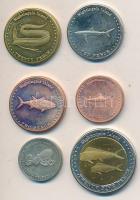 Tristan da Cunha 2011. 1p-25p (6xklf) "Nightingale Sziget" T:1-,2
Tristan da Cunha 2011. ...