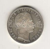 Ausztria 1861A 1Fl Ag T:1