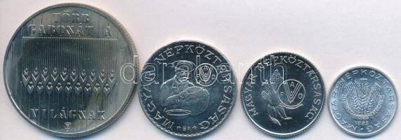 1983. 20f + 5Ft + 10Ft + 100Ft "FAO" T:1,BU