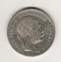 Ausztria 1874 1Fl Ag T:3 kis ph