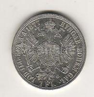 Ausztria 1877 1Fl Ag T:2