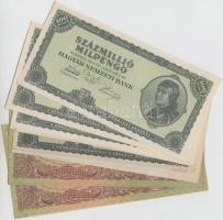 25db-os hajtatlan pengő bankjegy tétel T:I-