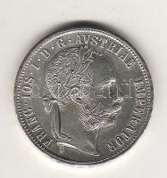 Ausztria 1879 1Fl Ag T:2+