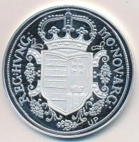 Magyar tallérok utánveretben "Rákóczi féltallér 1706" Ag emlékérem (20g/0.999/38,6mm) T:PP...