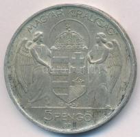 1939. 5P Ag "Horthy balra" T:2 Adamo P8.2