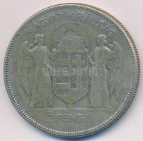 1930. 5P Ag "Horthy jobbra" T:3 Adamo P8