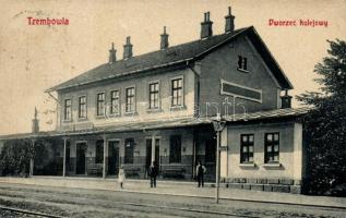 Terebovlia, Trembowla; railway station (EK)