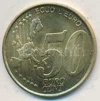 Vatikán 2000. 50c "II. János Pál pápa" zseton T:2,2- Vatican 2000. 50 Cents "John Paul II" token C:XF,VF