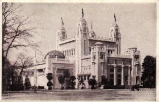 1930 Antwerpen, Anvers; Exposition Internationale, Congos Palace; sight of night by Transparent Paper (EB)