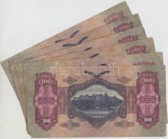 23db-os pengő bankjegy tétel, benne 1945. 50P T:vegyes