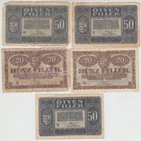 24db-os korona bankjegy tétel T:vegyes