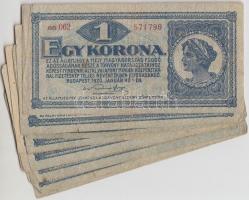 24db-os korona bankjegy tétel T:vegyes