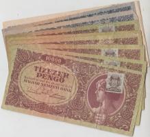 38db-os pengő bankjegy tétel T:vegyes