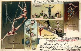 Barnum and Bailey, Grösste Schaustellung der Erde. / Circus advertisement, litho (EK)
